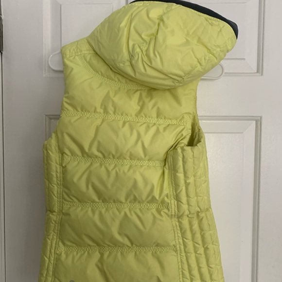 lululemon athletica Yellow Puffer Vest - Picture 2 of 4
